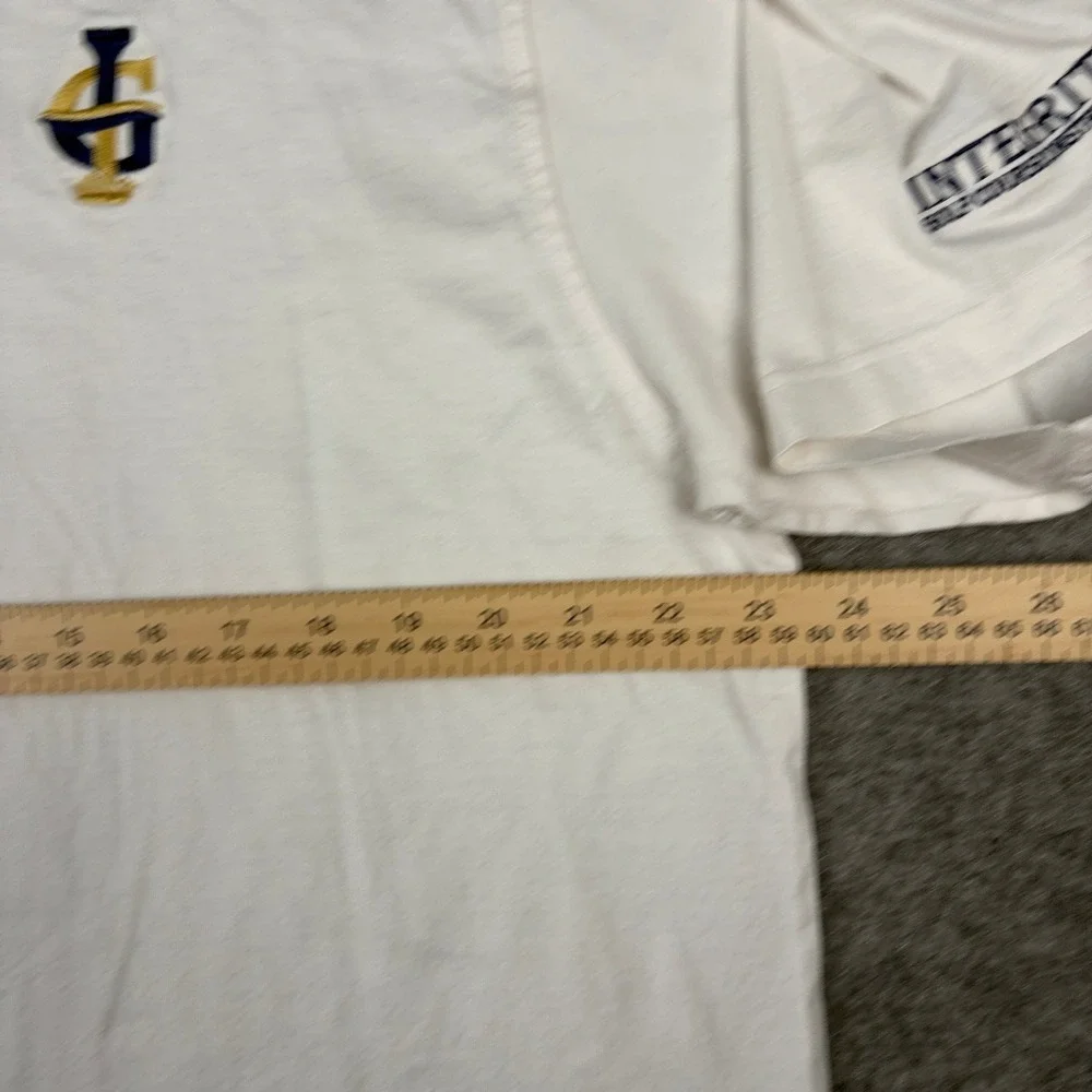 Peter Millar‎ Polo Shirt Mens XL White Integrity Golf Course Construction Cotton